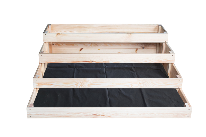 4-piętrowy warzywniak 120×120 SunWood